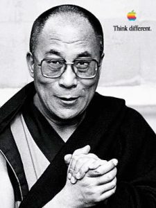 Dalai Lama Apple Think Different 225x300  How Apple Became the Worlds Most Valuable Company