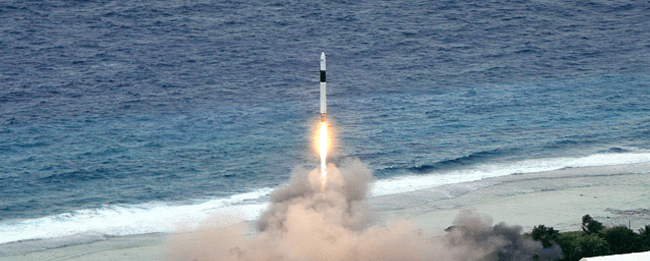 falcon 1 launch (USAKA)