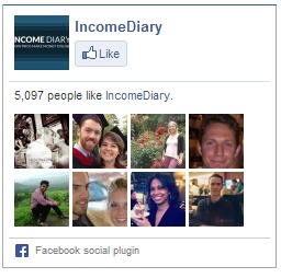 income diary social plugin
