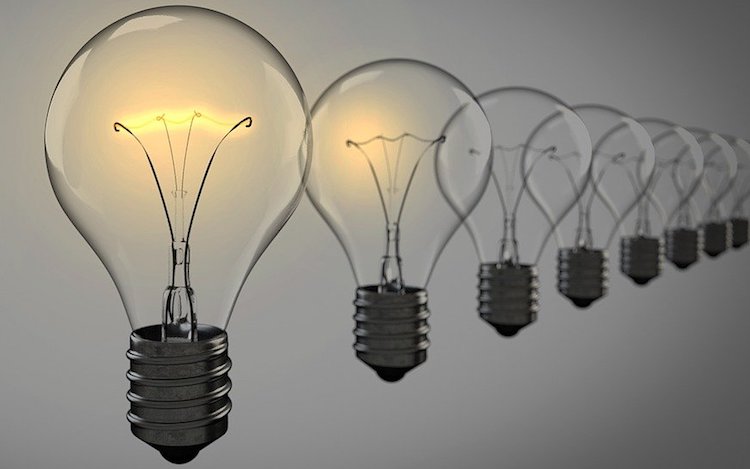 light bulb moment business idea